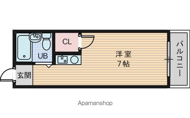シティハイツ淡路の間取り写真