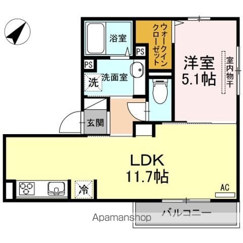 サンフィットハイツ 十二号館の間取り写真