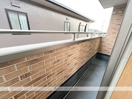 滋賀県長浜市小堀町[2K/37.81m2]のバルコニー