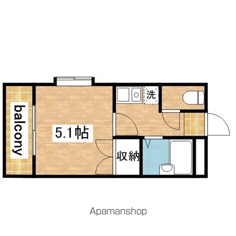 カスティーロ聖蹟の間取り