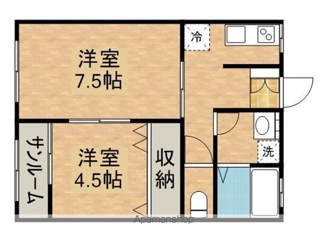 エトワールの間取り写真