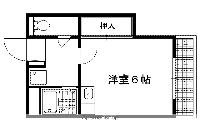 熊野道谷口マンションの間取り写真