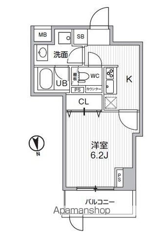 ＨＦ曳舟レジデンス 309 ｜ 東京都墨田区京島３丁目20-15（賃貸マンション1K・3階・26.08㎡） その2