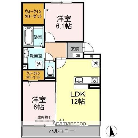 グランド ソレイユ C棟の間取り写真