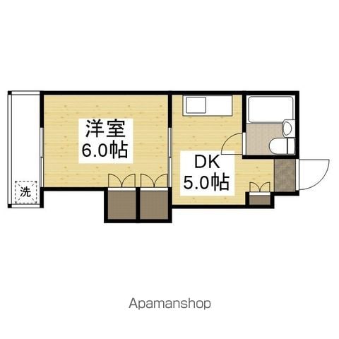 アーバン田部の間取り写真