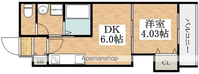 GRAND STEADY天王寺町の間取り写真