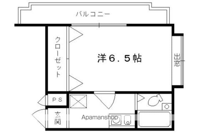 清水マンションの間取り写真