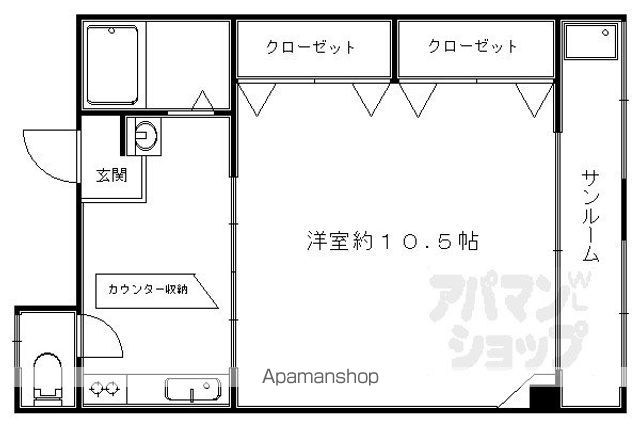 葛城マンションの間取り写真