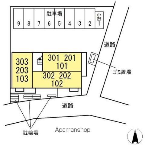 ミルトＡ 103 ｜ 千葉県千葉市稲毛区宮野木町873-1の1部､874-1の1部（賃貸アパート1LDK・1階・37.92㎡） その8