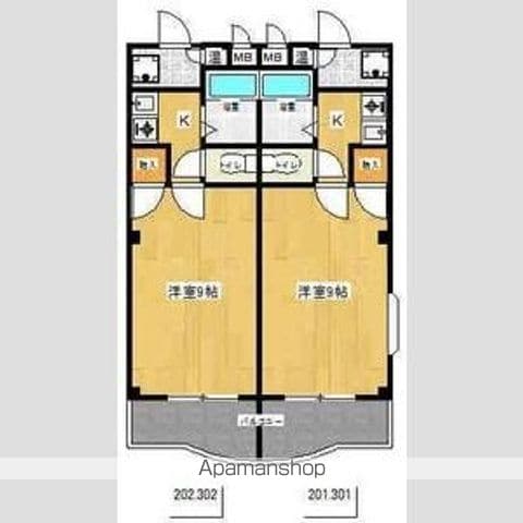 グリーンヒルズ山田12の間取り写真