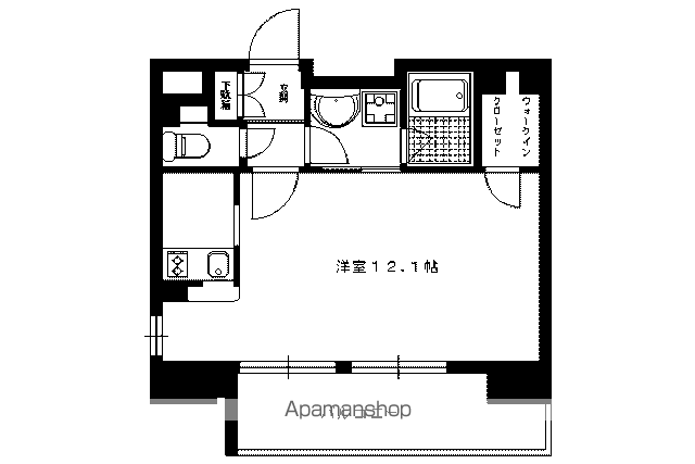 レジディア御所東の間取り写真