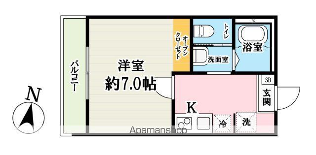 キャメル吉川スリジエの間取り写真