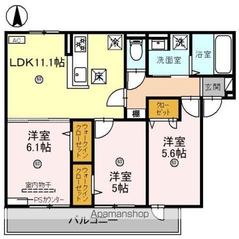 DーROOM京都壬生の間取り写真