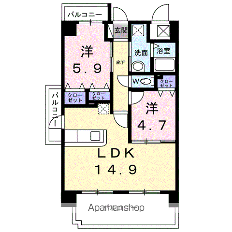 M.ETERNAL PLACEの間取り写真