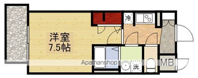 S−RESIDENCE江坂ALEGRIAの間取り写真
