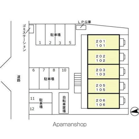 ＢＥＬＬＥ　ＣＯＵＲＴ 202 ｜ 岐阜県本巣郡北方町北方92-7（賃貸アパート1R・2階・33.61㎡） その7