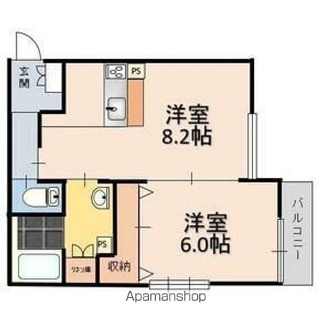 GLICINA南巽VIENTの間取り写真