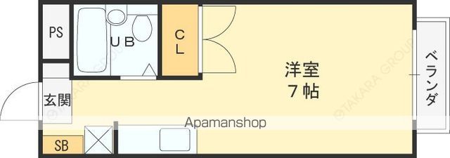 アルファハイツの間取り写真