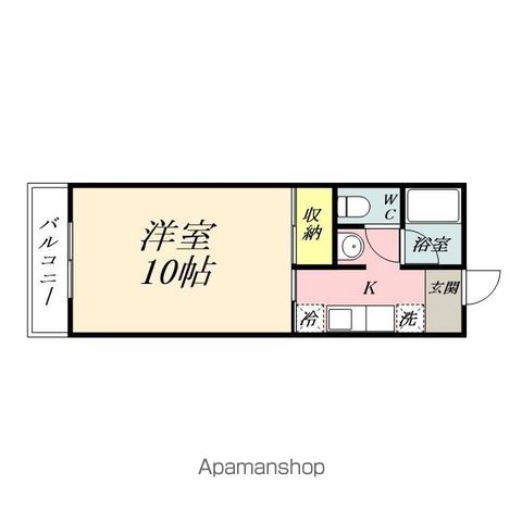 アバンサール小林の間取り写真