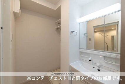 クラール　大島　Ａ[1LDK/42.51m2]の洗面所