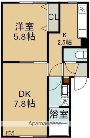 レモンハイツ山の手の間取り写真