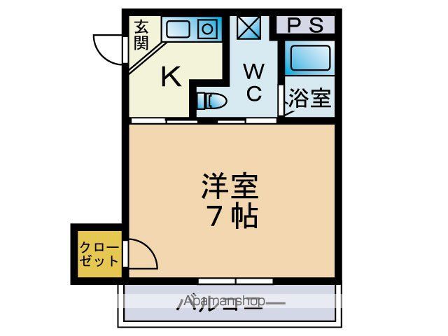 フロレゾン浦安の間取り写真