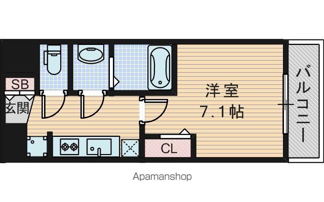 プレサンス新大阪ストリームの間取り写真