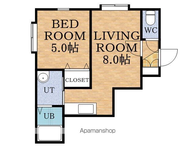 アクアベールの間取り写真