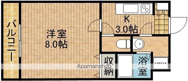 オールグランデの間取り写真