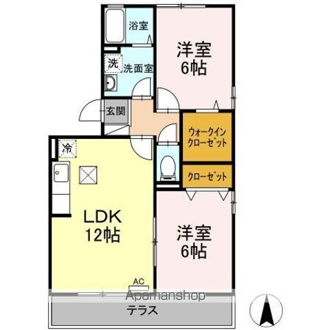 日吉ブレナインの間取り写真