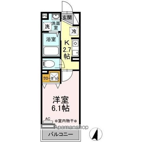 クレールコート井土ヶ谷の間取り写真