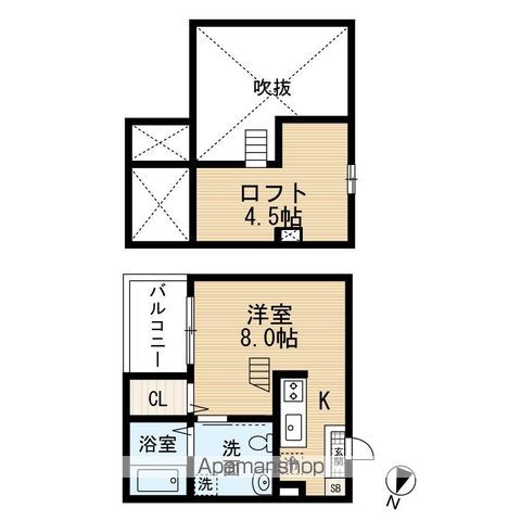 エミアス熱田の間取り写真