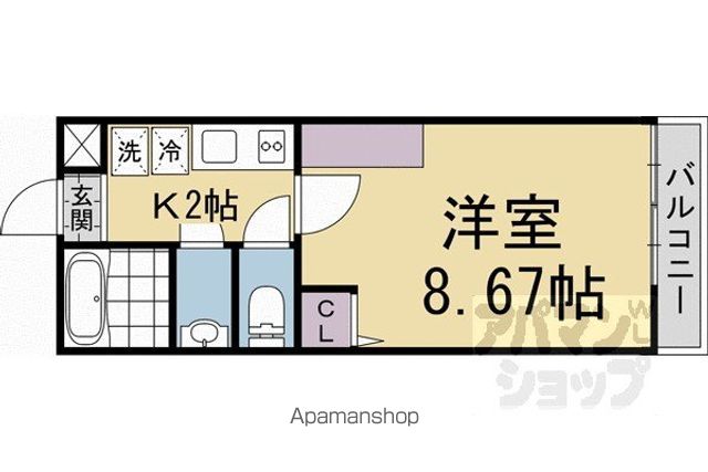 仮)フラッティ鳥居前町の間取り写真