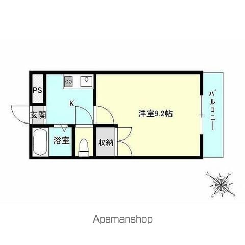 メイツ北山の間取り写真
