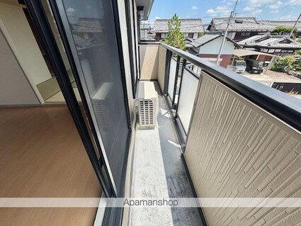 滋賀県彦根市楡町[2DK/40.9m2]のバルコニー