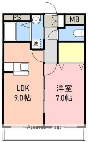 チェリーブロッサムIの間取り写真