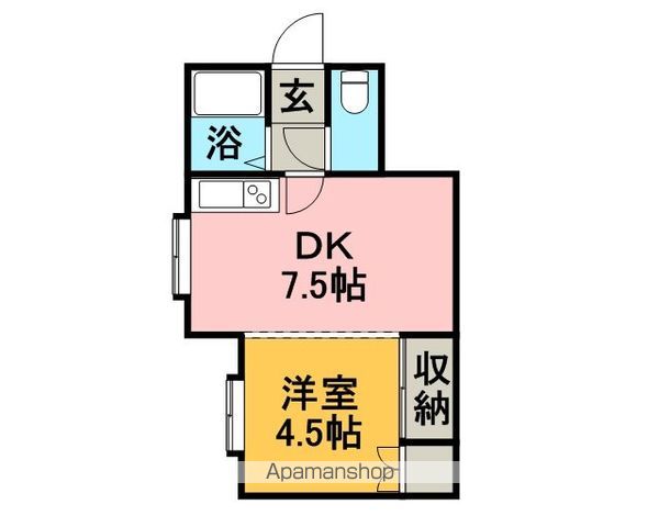 テラウッド厚別の間取り写真