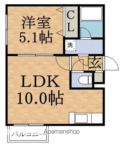 グランオルセー北大前の間取り写真