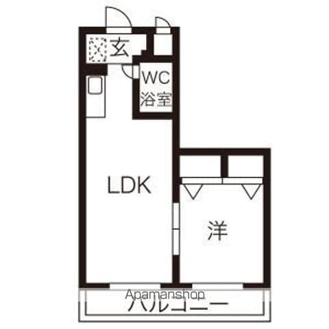 サンパレスN18の間取り写真