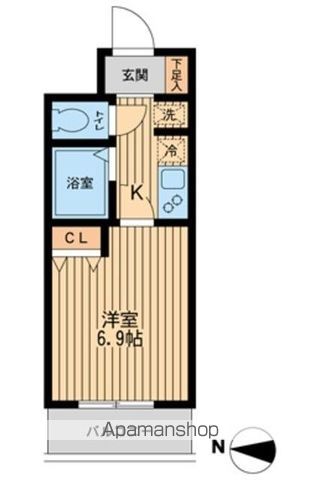 エクセリア池袋ＷＥＳＴⅡの間取り