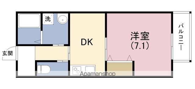 ソレイユ酒庄の間取り写真