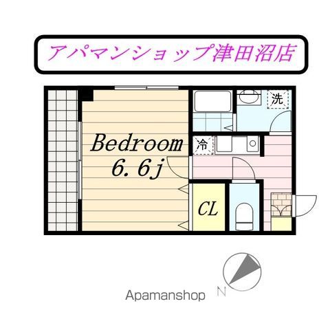ソレイユ津田沼の間取り写真