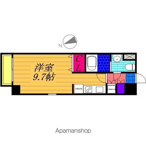 千葉市中央区登戸のマンションの間取り