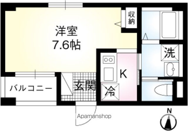 B’CASA TATEKAWAの間取り写真