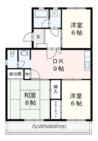 かみわたりビルの間取り