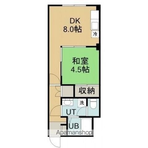 本町ハイツタイプIの間取り写真