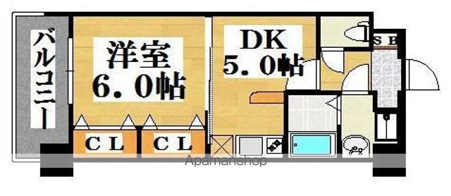 アクアシティ博多サウスステーションの間取り写真