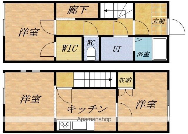 レオネクストユアーズ若竹の間取り写真