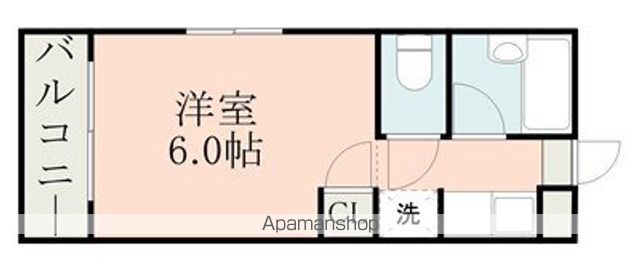 キャッスルマンションの間取り写真