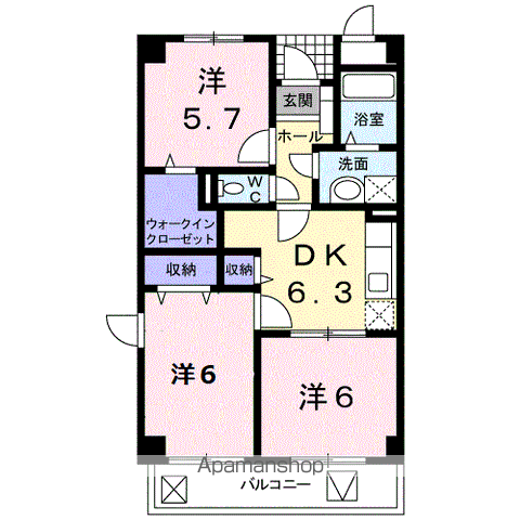 間取り：207008329363
